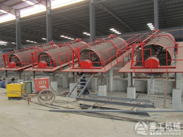 滾筒篩砂機 滾筒篩砂機